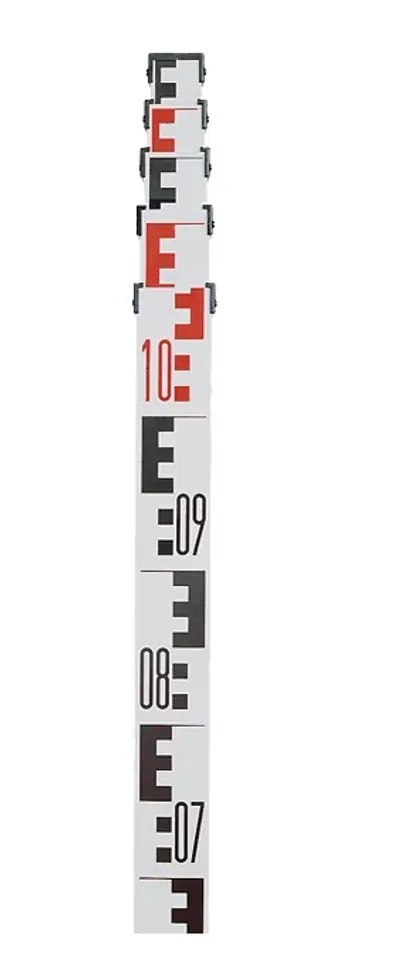 ⁨ŁATA TELESKOPOWA NIWELACYJNA 5M BS 15-0⁩ w sklepie Wasserman.eu