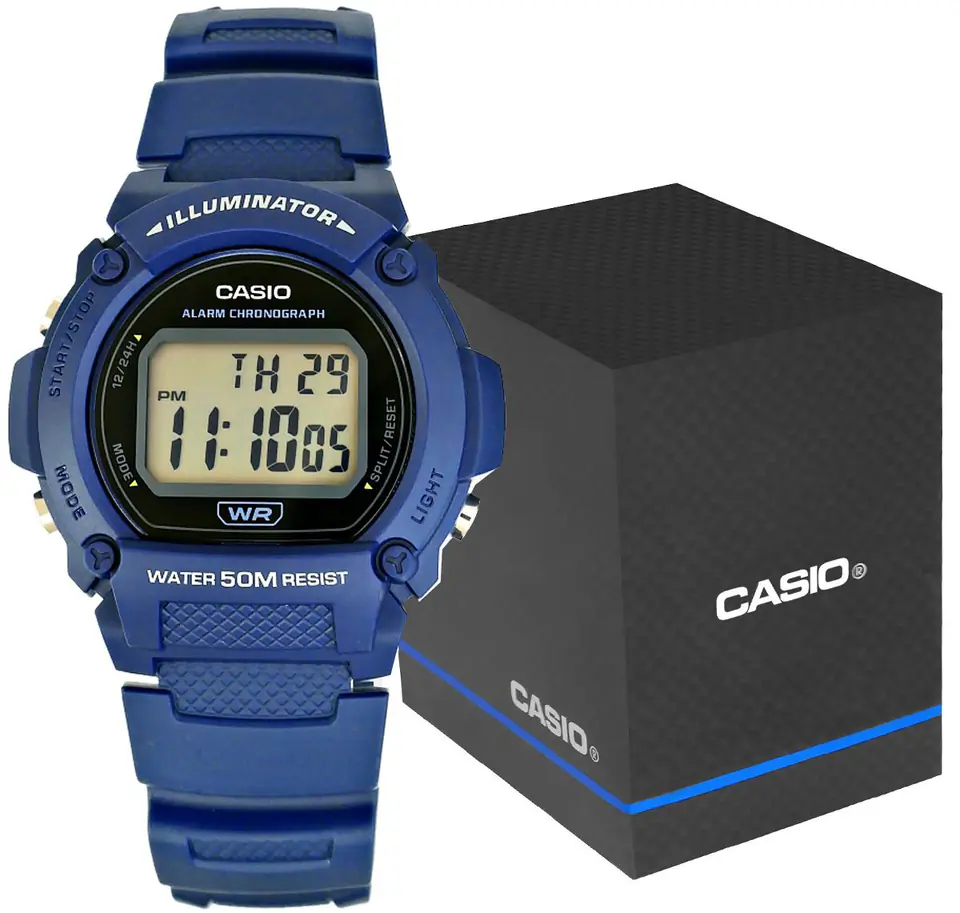 ⁨Zegarek Męski CASIO W-219H-2AVEF + BOX⁩ w sklepie Wasserman.eu