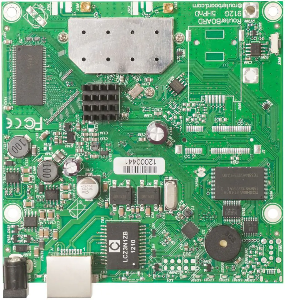 Mikrotik RB911G-5HPND router motherboard at Wasserman.eu