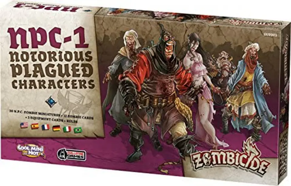 ⁨GRA PLANSZOWA ZOMBICIDE - NPC-1 dodatek PORTAL⁩ w sklepie Wasserman.eu