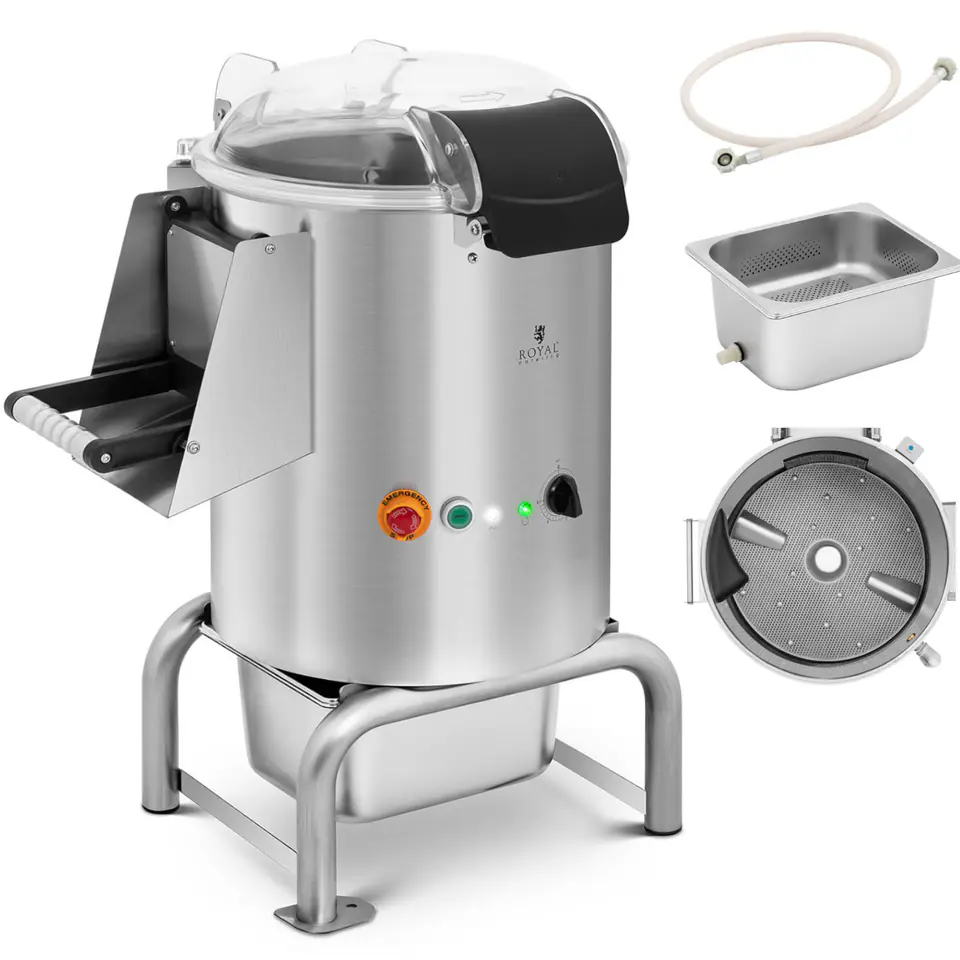 ⁨Kartoffel- und Gemüseschäler elektrisch 12 l + Timer⁩ im Wasserman.eu