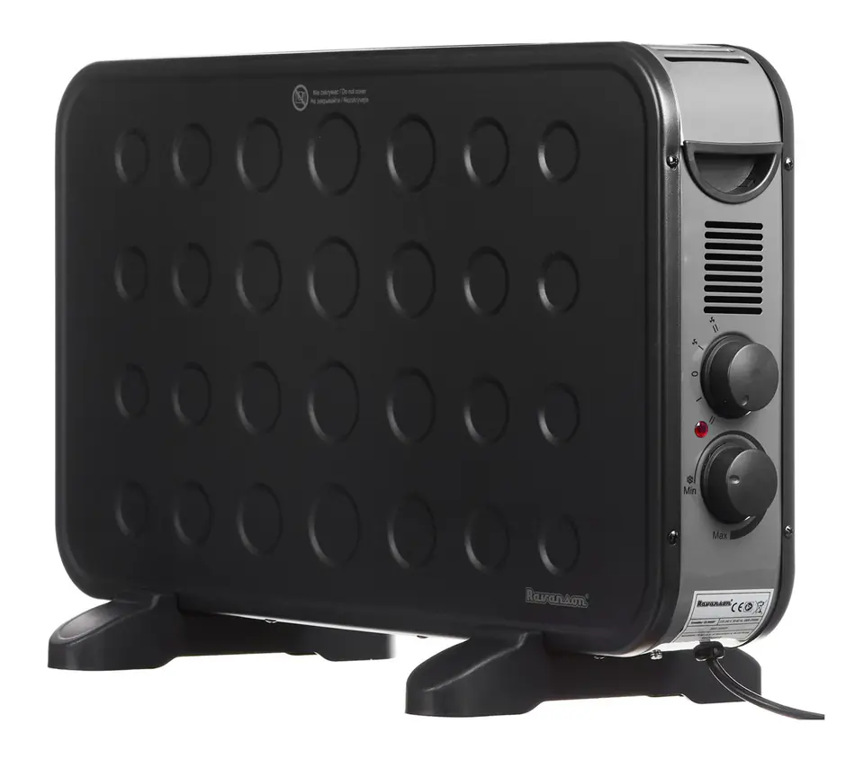 Ravanson CH-9000BT electric space heater Black 2000 W at Wasserman.eu