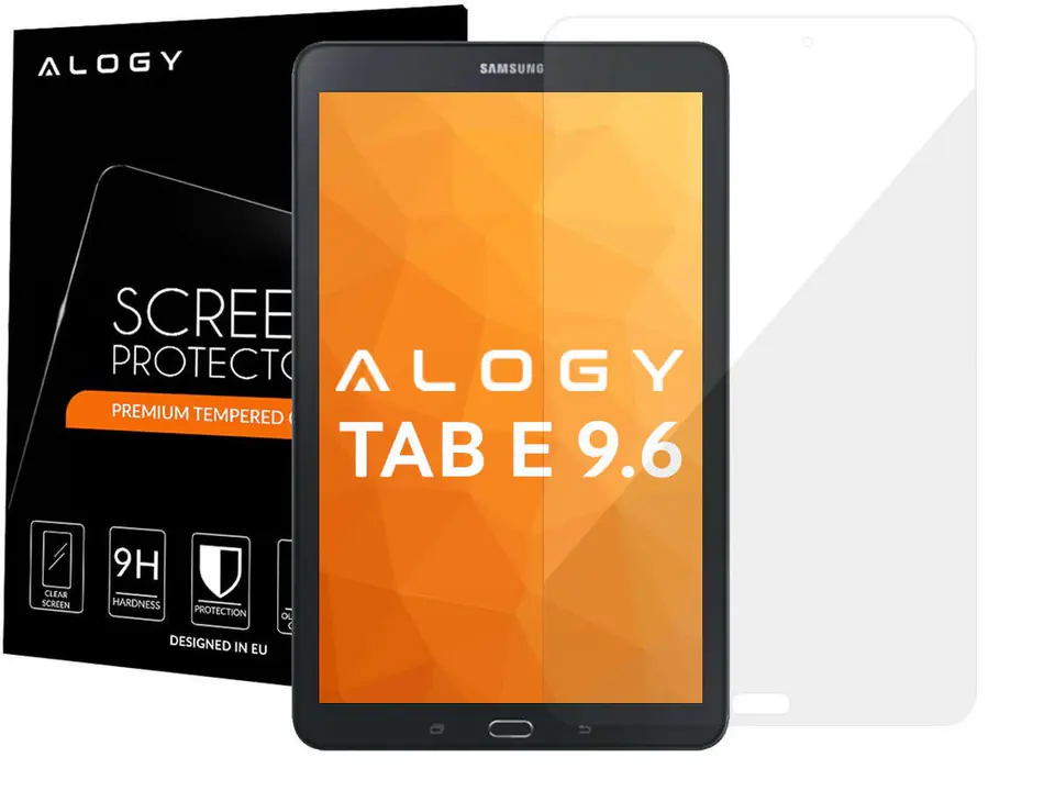 ⁨Szkło hartowane Alogy na ekran do Samsung Galaxy Tab E 9.6⁩ w sklepie Wasserman.eu