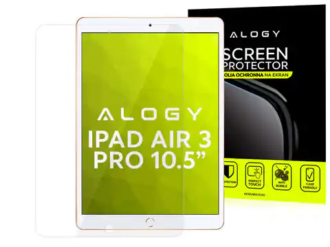 ⁨Folia ochronna na ekran Alogy do Apple iPad Air 3 2019/ Pro 10.5⁩ w sklepie Wasserman.eu
