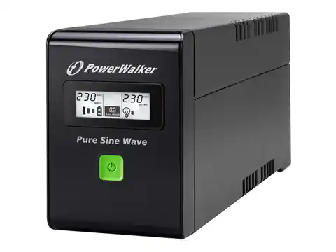 ⁨PowerWalker VI 800 SW FR Line-Interactive 0.8 kVA 480 W 2 AC outlet(s)⁩ at Wasserman.eu