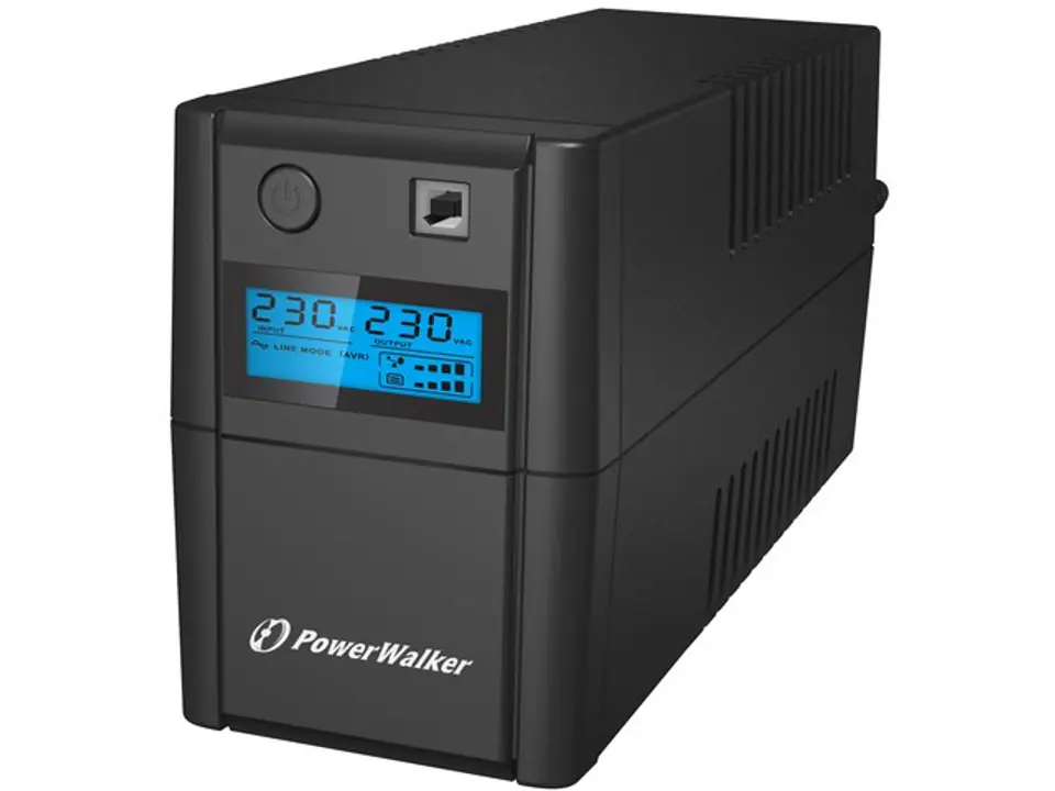 ⁨PowerWalker VI 650 SHL FR Line-Interactive 0.65 kVA 360 W 2 AC outlet(s)⁩ at Wasserman.eu