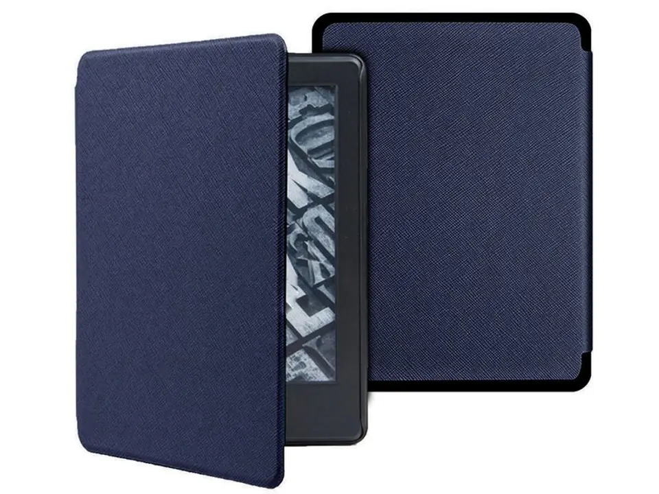 ⁨Alogy Smart Case for Kindle Paperwhite 4 2018/ 2019 navy blue⁩ at Wasserman.eu