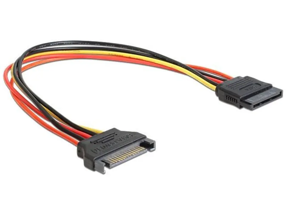 Przedłużacz SATA M/F 15PIN 30cm w sklepie Wasserman.eu