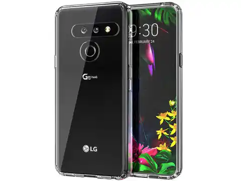 ⁨Silicone case Alogy case case for LG G8 ThinQ transparent⁩ at Wasserman.eu