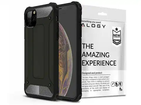 ⁨Alogy Hard Armor Case for Apple iPhone 11 Pro Max black⁩ at Wasserman.eu