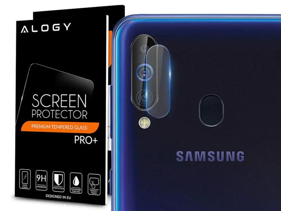 ⁨Szkło hartowane Alogy na tył obiektyw do Samsung Galaxy A60/M40⁩ w sklepie Wasserman.eu
