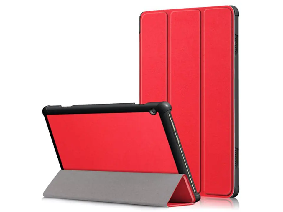 ⁨Etui Alogy Book Cover do Lenovo Tab M10 10.1 TB-X605 Czerwone⁩ w sklepie Wasserman.eu