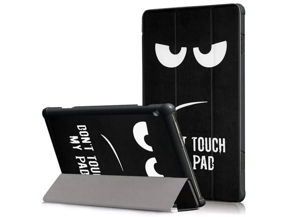 ⁨Etui Alogy Book Cover do Lenovo Tab M10 10.1 TB-X605 Don't Touch My Pad⁩ w sklepie Wasserman.eu