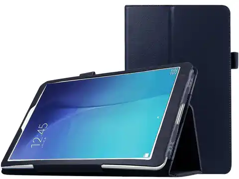⁨Etui stojak do Samsung Galaxy Tab A 8.0 T290/T295 2019 Granatowe⁩ w sklepie Wasserman.eu