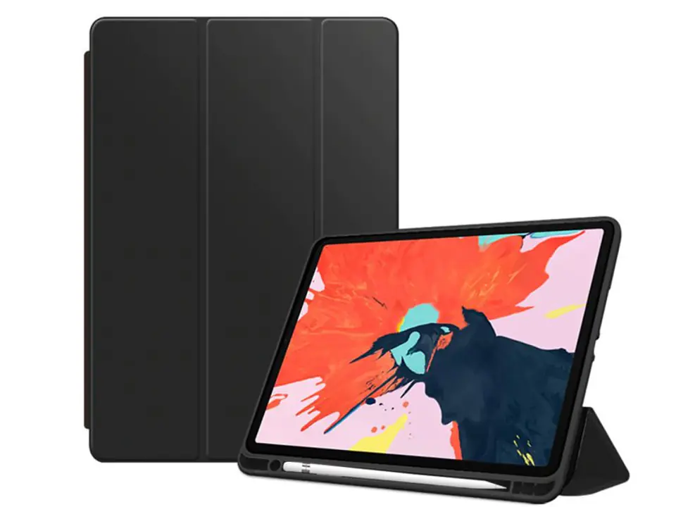 ⁨Etui Alogy Smart Case do Apple iPad 10.2 7/8/9 Gen 2019/2020/2021 Czarne⁩ w sklepie Wasserman.eu