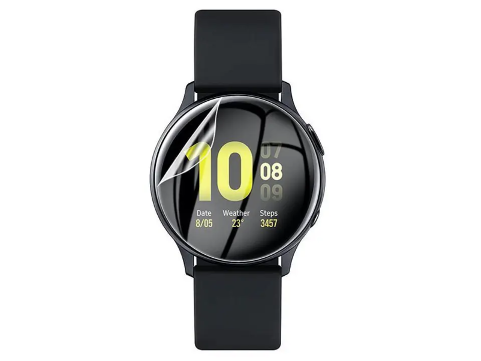 ⁨Folia hydrożelowa x3 Alogy Hydrogel do Galaxy Watch Active 2 44mm⁩ w sklepie Wasserman.eu