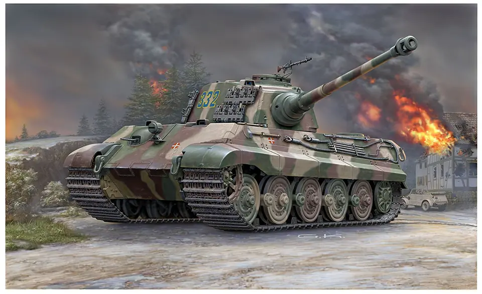 ⁨Tiger II Henschel Turret⁩ at Wasserman.eu