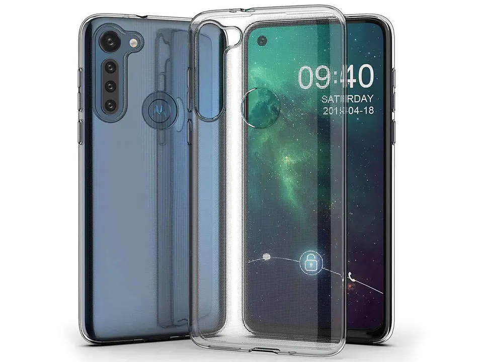 ⁨Etui silikonowe Alogy obudowa case do Motorola Moto G8 Power przezroczyste⁩ w sklepie Wasserman.eu