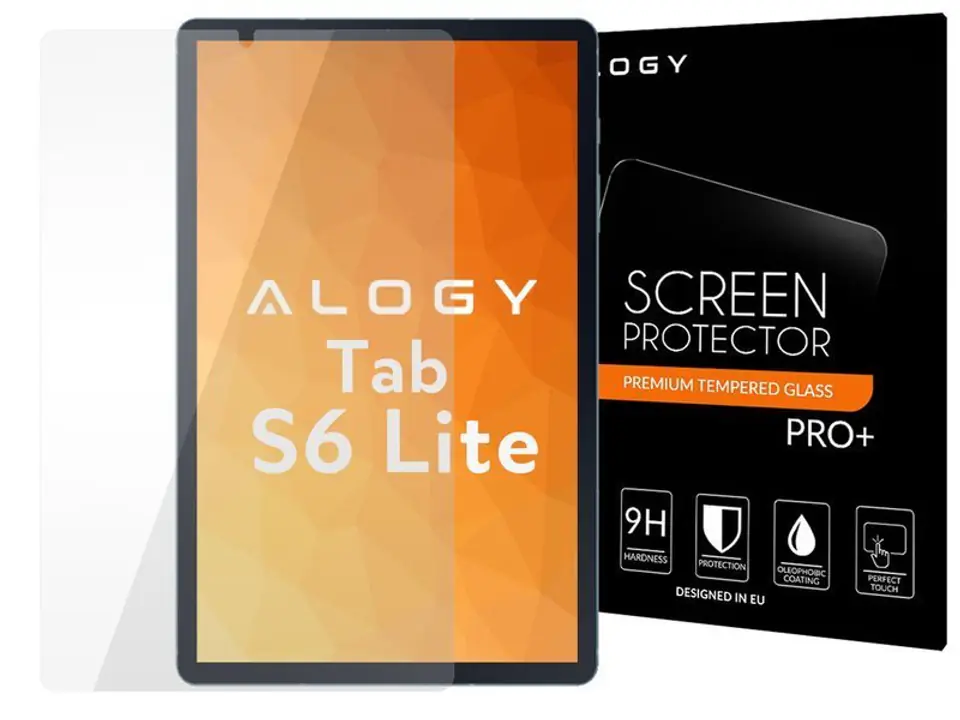 ⁨Szkło hartowane Alogy 9H do Samsung Galaxy Tab S6 Lite 10.4” 2020/ 2022 P610⁩ w sklepie Wasserman.eu