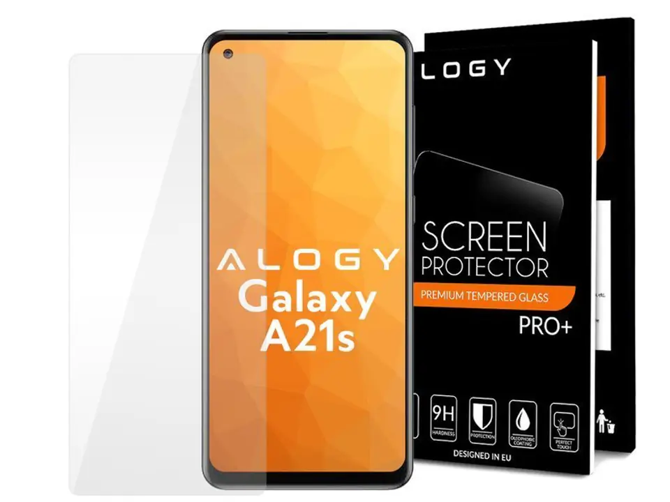 ⁨Alogy Tempered Glass Screen for Samsung Galaxy A21s⁩ at Wasserman.eu