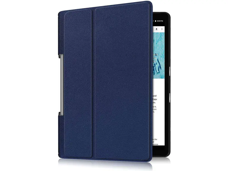 ⁨Etui Alogy Book Cover do Lenovo Yoga 10.1 YT-X705F Granatowe⁩ w sklepie Wasserman.eu