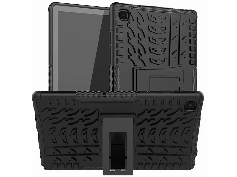 ⁨Pancerne etui Alogy do Samsung Galaxy Tab A7 T500/T505 czarne⁩ w sklepie Wasserman.eu