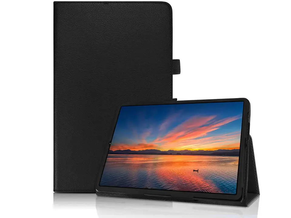 ⁨Etui na tablet Alogy stojak do Lenovo M10 Plus 10.3 TB-X606 Czarne⁩ w sklepie Wasserman.eu