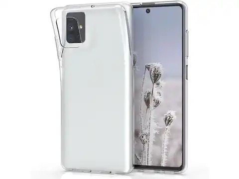 ⁨Silicone case Alogy case case for Samsung Galaxy M51 transparent⁩ at Wasserman.eu