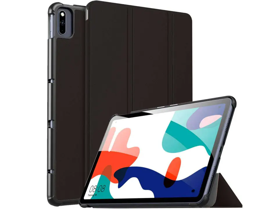 ⁨Etui obudowa Alogy Book Cover do Huawei MatePad 10.4 Czarny⁩ w sklepie Wasserman.eu