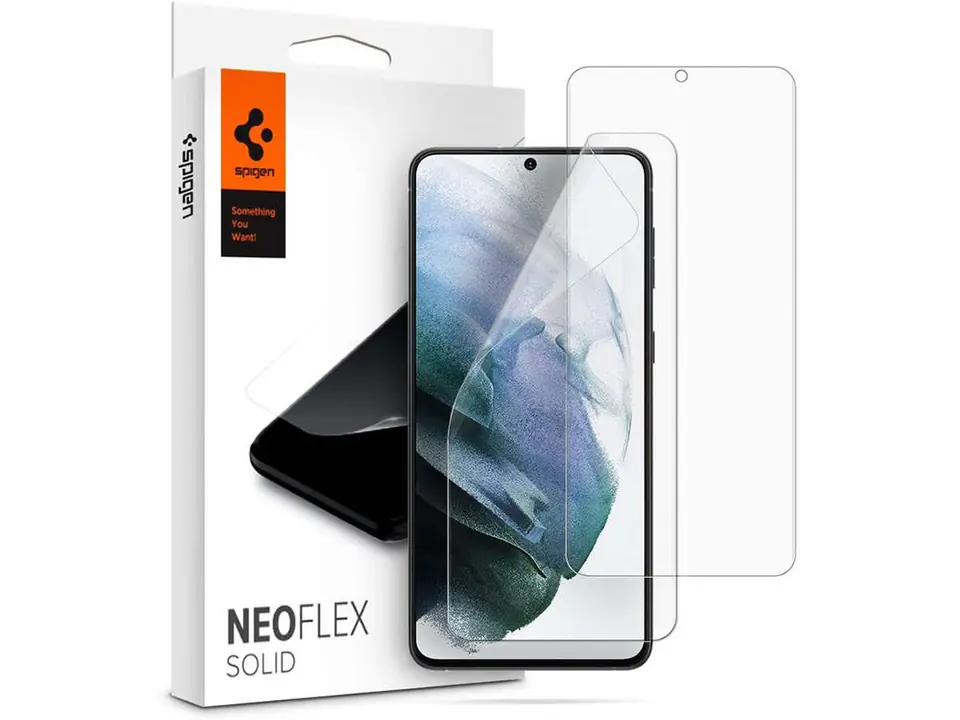 ⁨2x Spigen Neo Flex Solid Case Friendly for Galaxy S21⁩ at Wasserman.eu