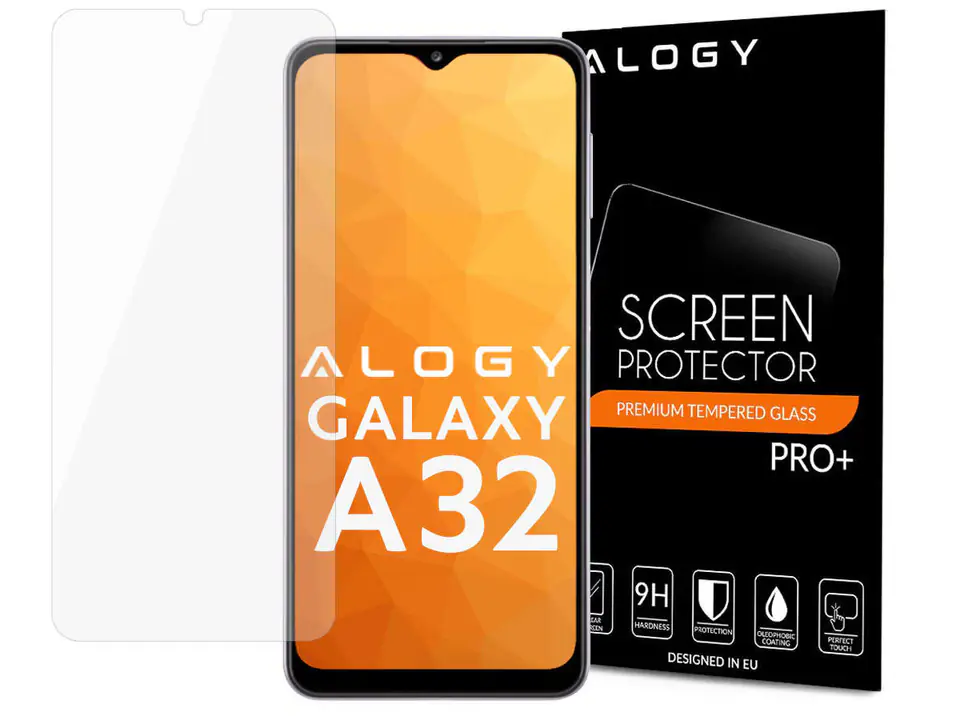 ⁨Szkło hartowane Alogy na ekran do Samsung Galaxy A32 5G⁩ w sklepie Wasserman.eu