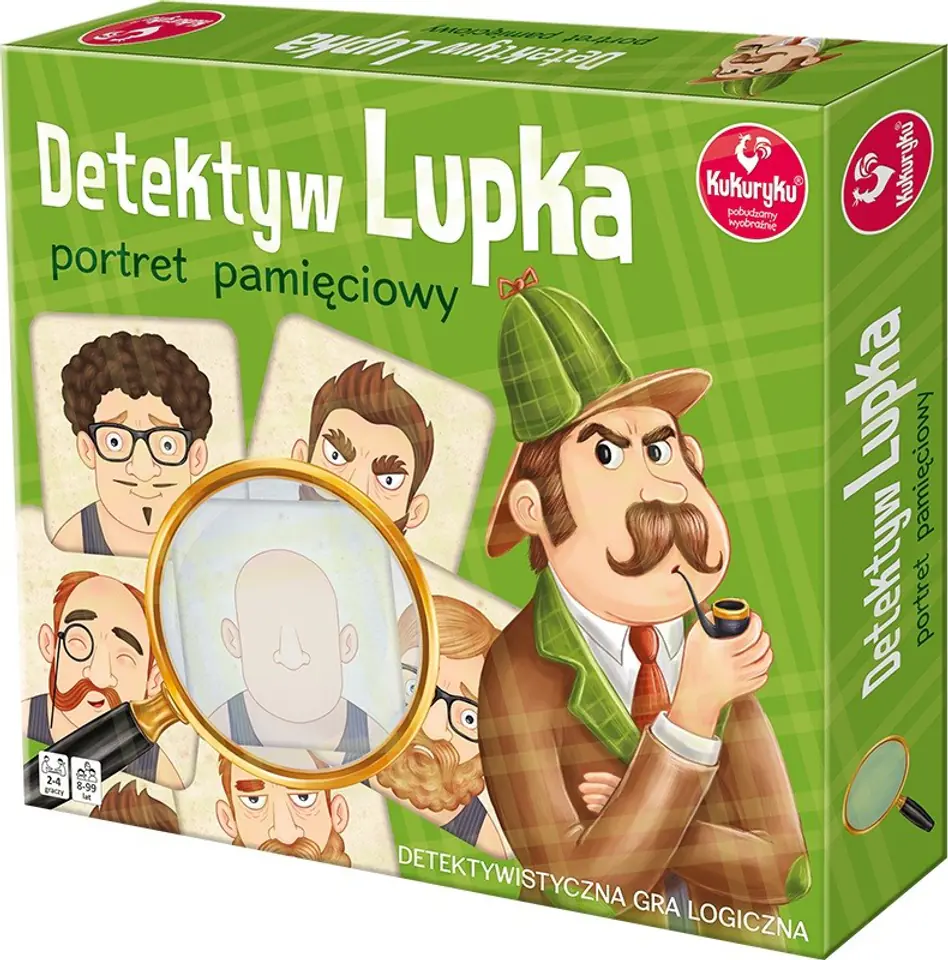 ⁨Gra Kukuryku Detektyw Lupka - Portret pamięciowy⁩ w sklepie Wasserman.eu