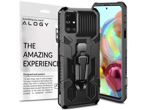 ⁨Armored protective case Alogy stand for Samsung Galaxy M51⁩ at Wasserman.eu