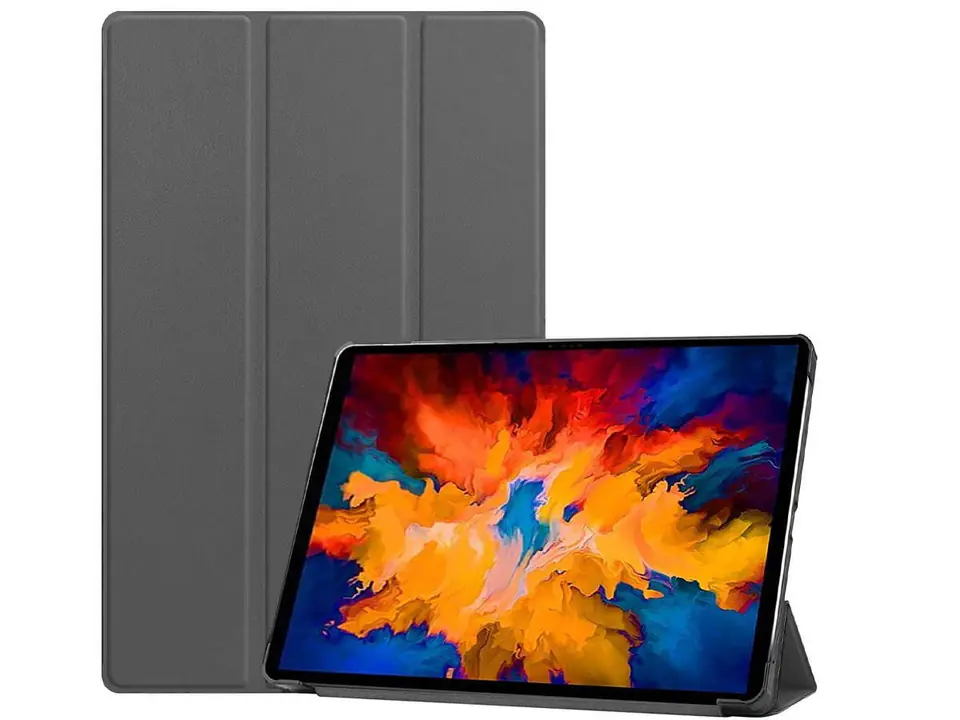 ⁨Etui Alogy Book Cover do Lenovo Tab P11 TB-J606F Szare⁩ w sklepie Wasserman.eu