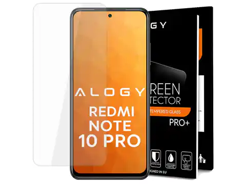 ⁨Szkło hartowane Alogy na ekran do Xiaomi Redmi Note 10 Pro⁩ w sklepie Wasserman.eu