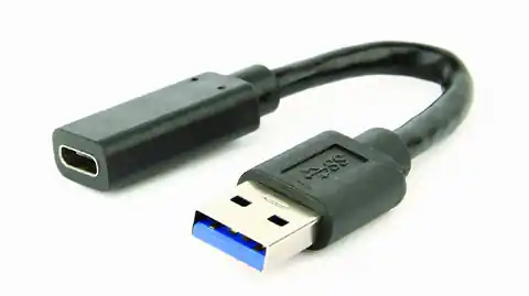 ⁨Adapter USB 3.1 A male to USB C female 10 cm⁩ at Wasserman.eu