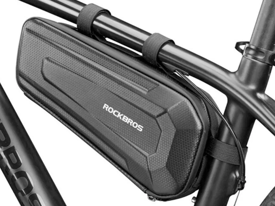 ⁨Bike bag bag bike holder under frame RockBros B66 Black⁩ at Wasserman.eu