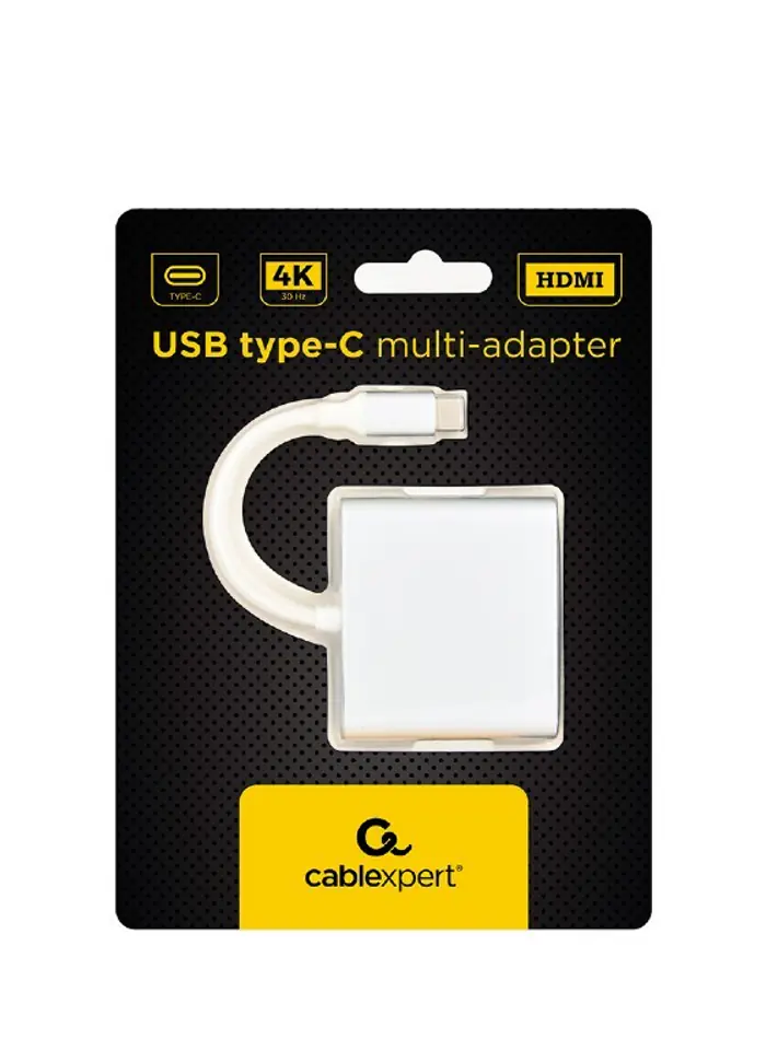 ⁨Adapter USB typ C srebrny⁩ w sklepie Wasserman.eu