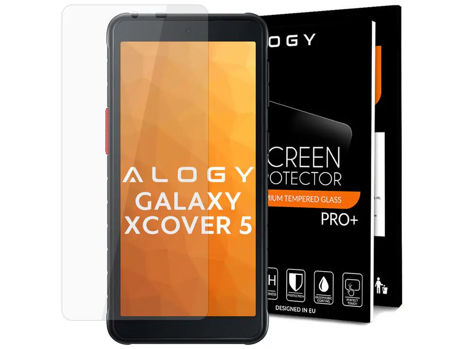 ⁨Szkło hartowane Alogy na ekran do Samsung Galaxy Xcover 5⁩ w sklepie Wasserman.eu