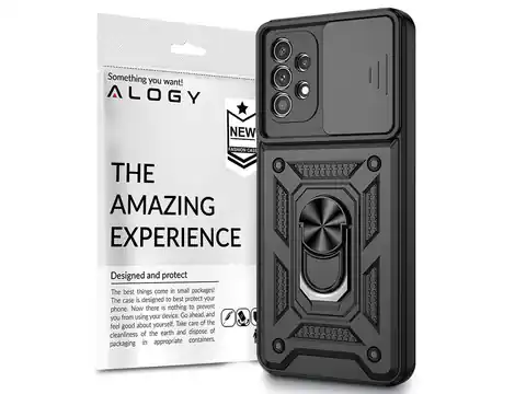 ⁨Alogy Camshield Stand Ring Case with Camera Cover for Samsung Galaxy A32 5G⁩ at Wasserman.eu