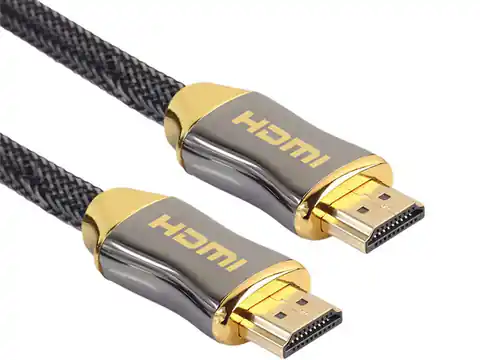 ⁨Kabel przewód adapter Alogy HDMI - HDMI 2.0 4K 60Hz 3D 5m⁩ w sklepie Wasserman.eu