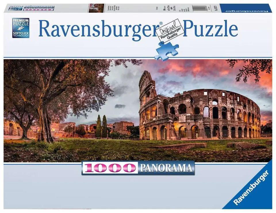⁨Puzzle 1000 elementów Panorama Koloseum o zmierzchu⁩ w sklepie Wasserman.eu
