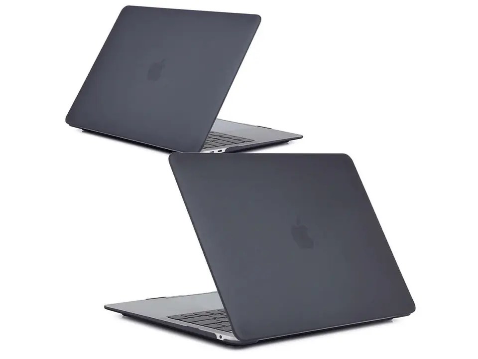 ⁨Alogy Hard Case Mat for Apple MacBook Air 13 M1 2021 Black⁩ at Wasserman.eu