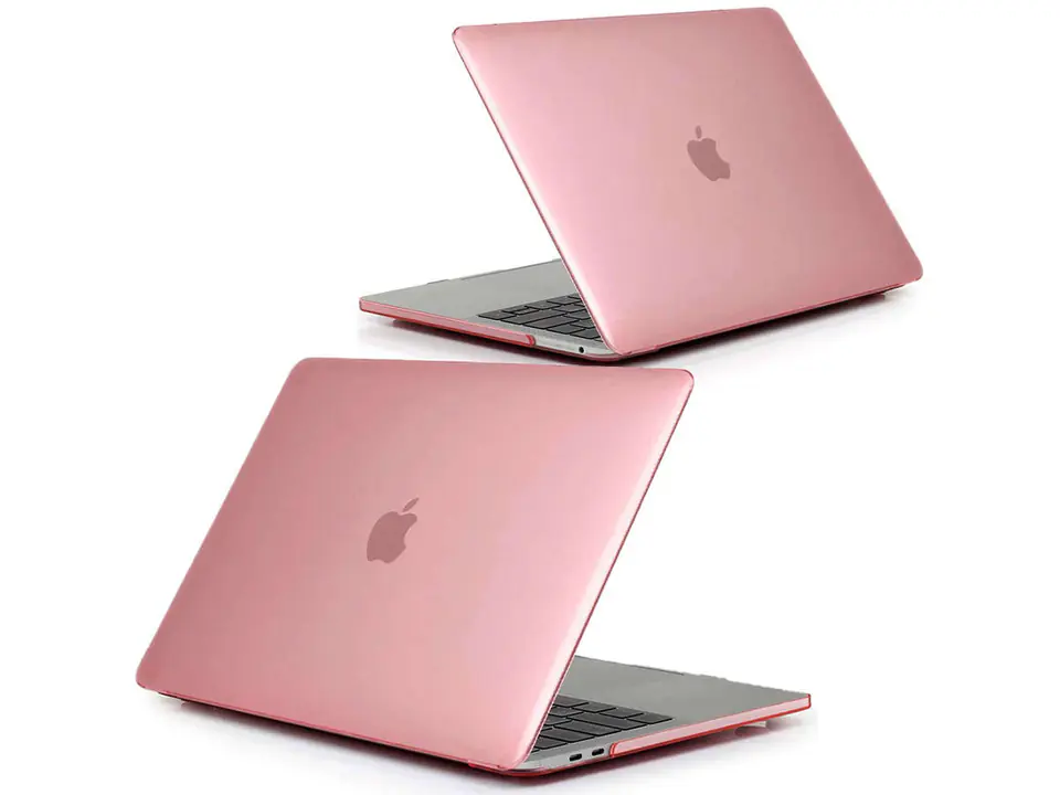 ⁨Etui Alogy Hard Case mat do Apple MacBook Pro 13 M1 2021 Różowy⁩ w sklepie Wasserman.eu