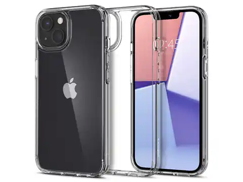 ⁨Etui obudowa case Spigen Ultra Hybrid do Apple iPhone 13 Mini Crystal Clear⁩ w sklepie Wasserman.eu