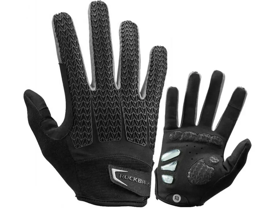 ⁨M RockBros Sports Cycling Gloves S169-1-M Black⁩ at Wasserman.eu