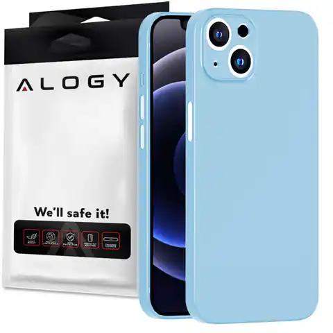 ⁨Alogy Ultra Slim Case for Apple iPhone 13 Blue⁩ at Wasserman.eu