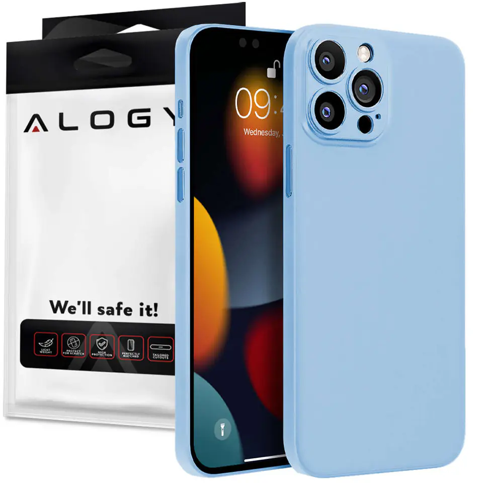 ⁨Alogy Ultra Slim Case for Apple iPhone 13 Pro Blue⁩ at Wasserman.eu