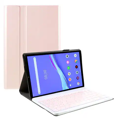 ⁨Alogy Smart bluetooth keyboard case for Lenovo Tab M10 Plus 10.3 TB-X606 Pink⁩ at Wasserman.eu