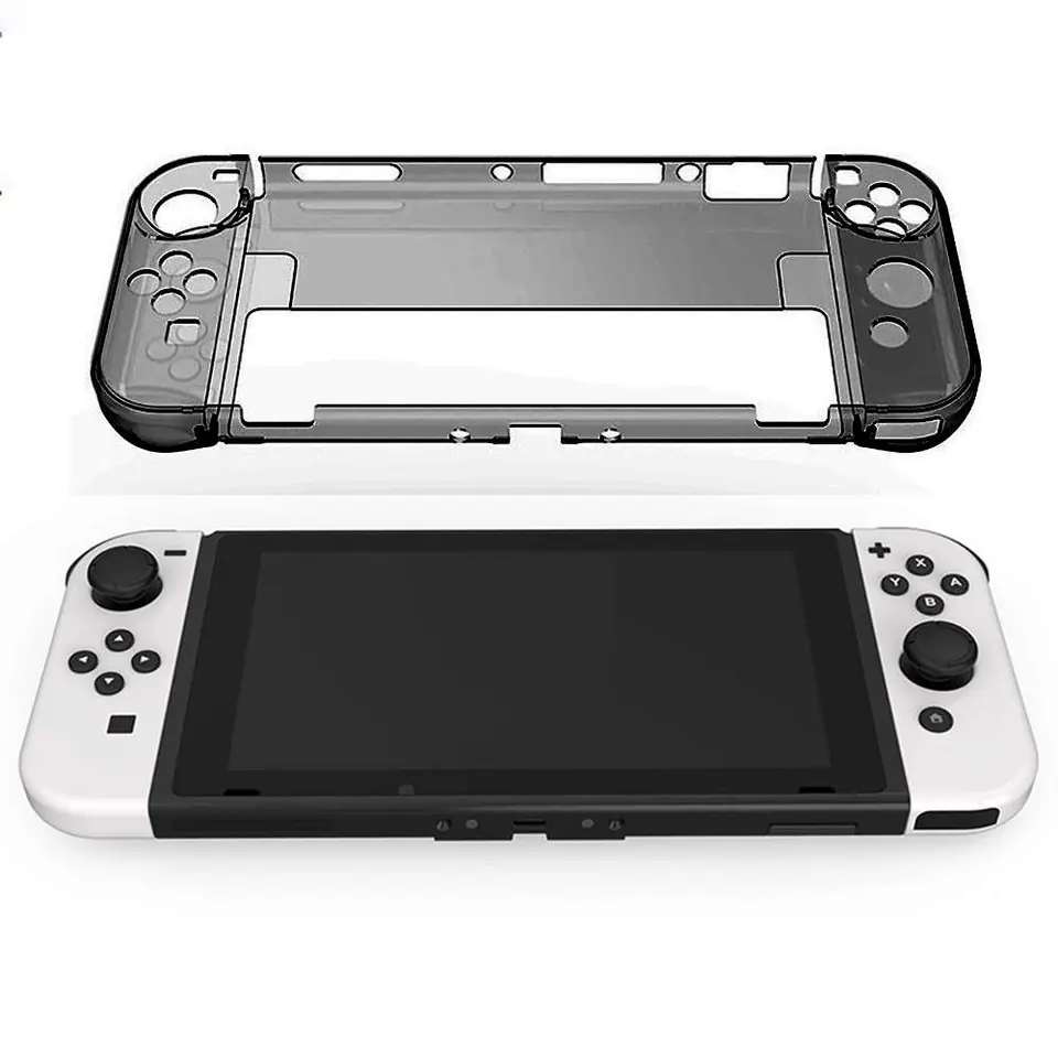 ⁨Strong Alogy Shockproof Protective Case for Nintendo Switch OLED Black⁩ at Wasserman.eu